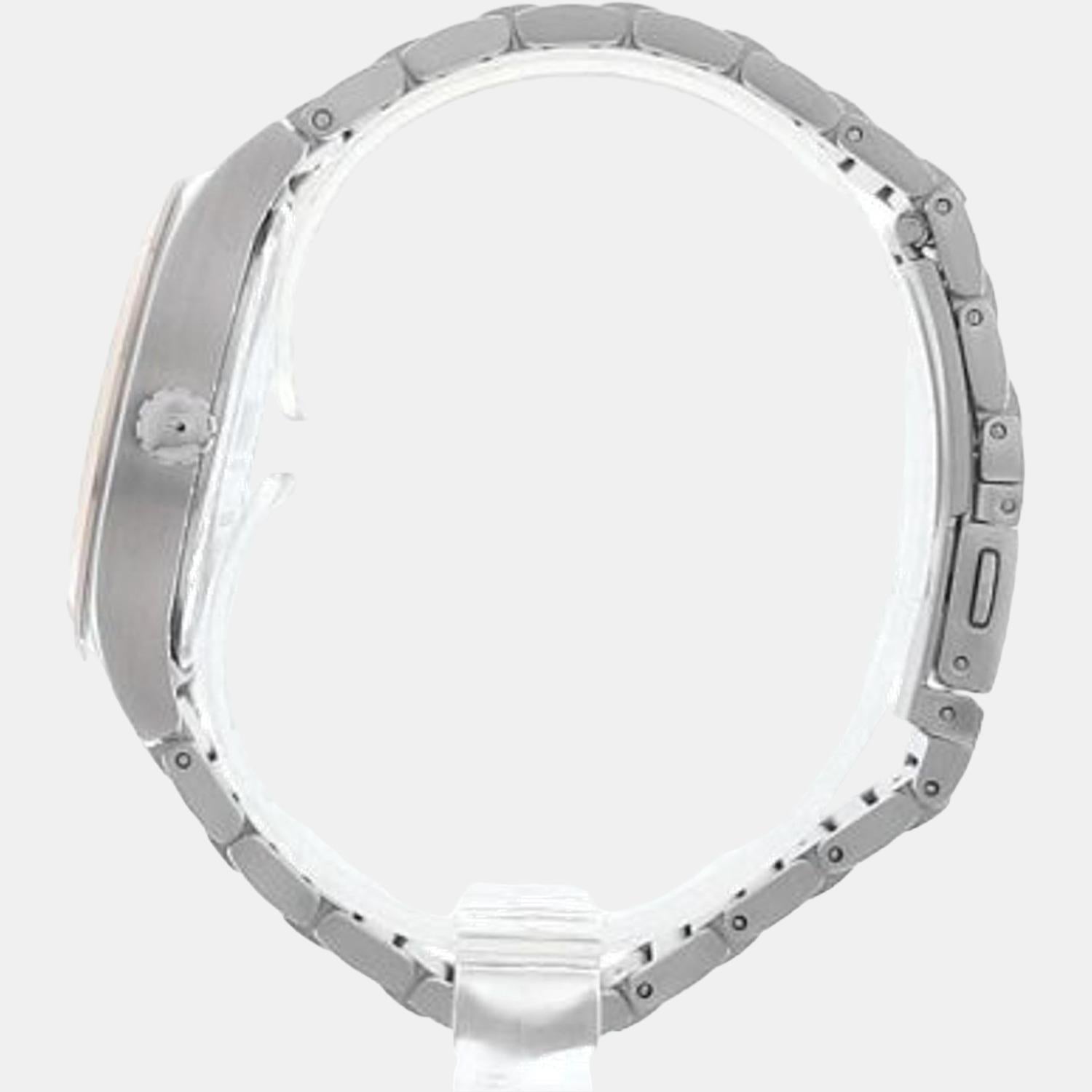 Grand Course Women Quartz Rose Gold Dial Chronograph Stainless Steel Watch 1502604