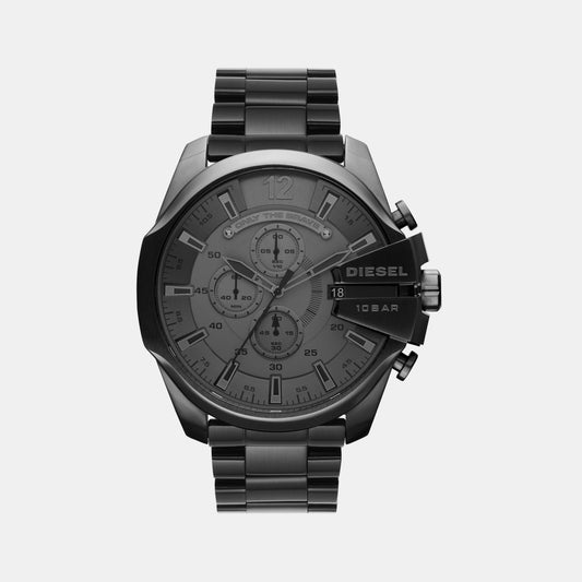Male Grey Chronograph Stainless Steel Watch DZ4282