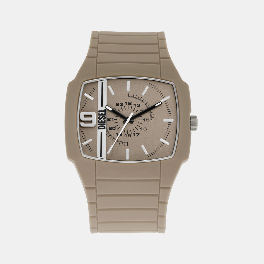 Diesel Rectangular Sand Analog watch