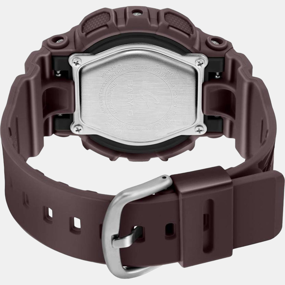 Baby-G Women Quartz White Dial Analog-Digital Resin Watch B229