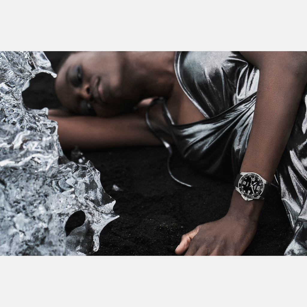 Longines Rubber Black watch