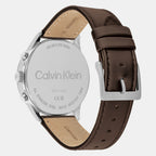 Calvin Klein Men Round Silver watch