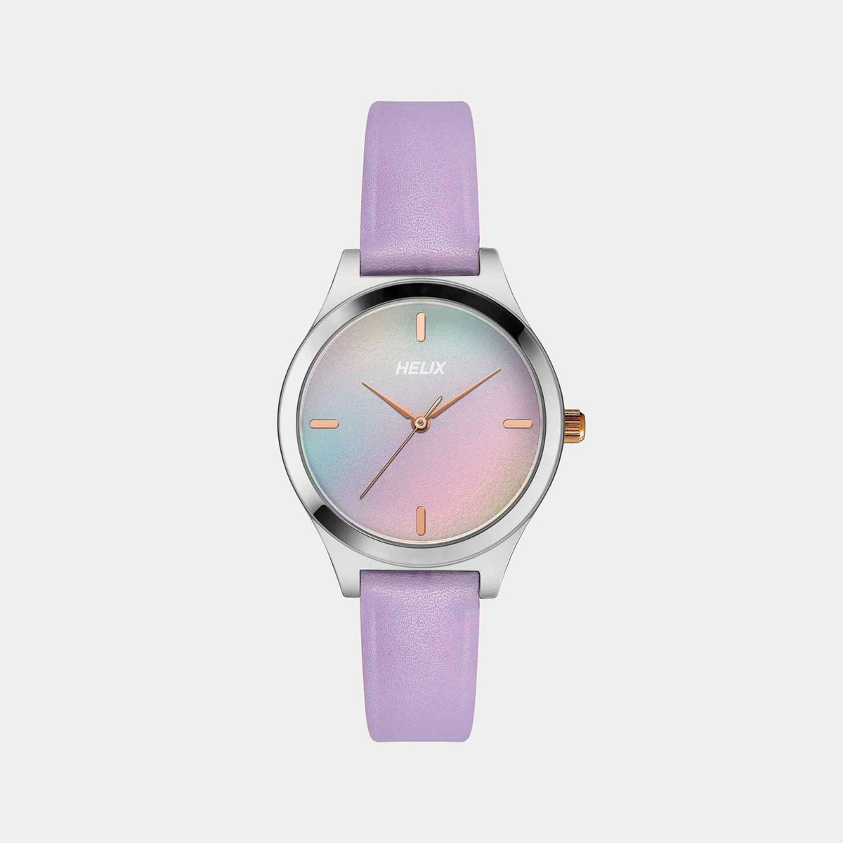 Helix Round Two Tone Analog watch