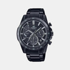 Casio Round Black Chronograph watch