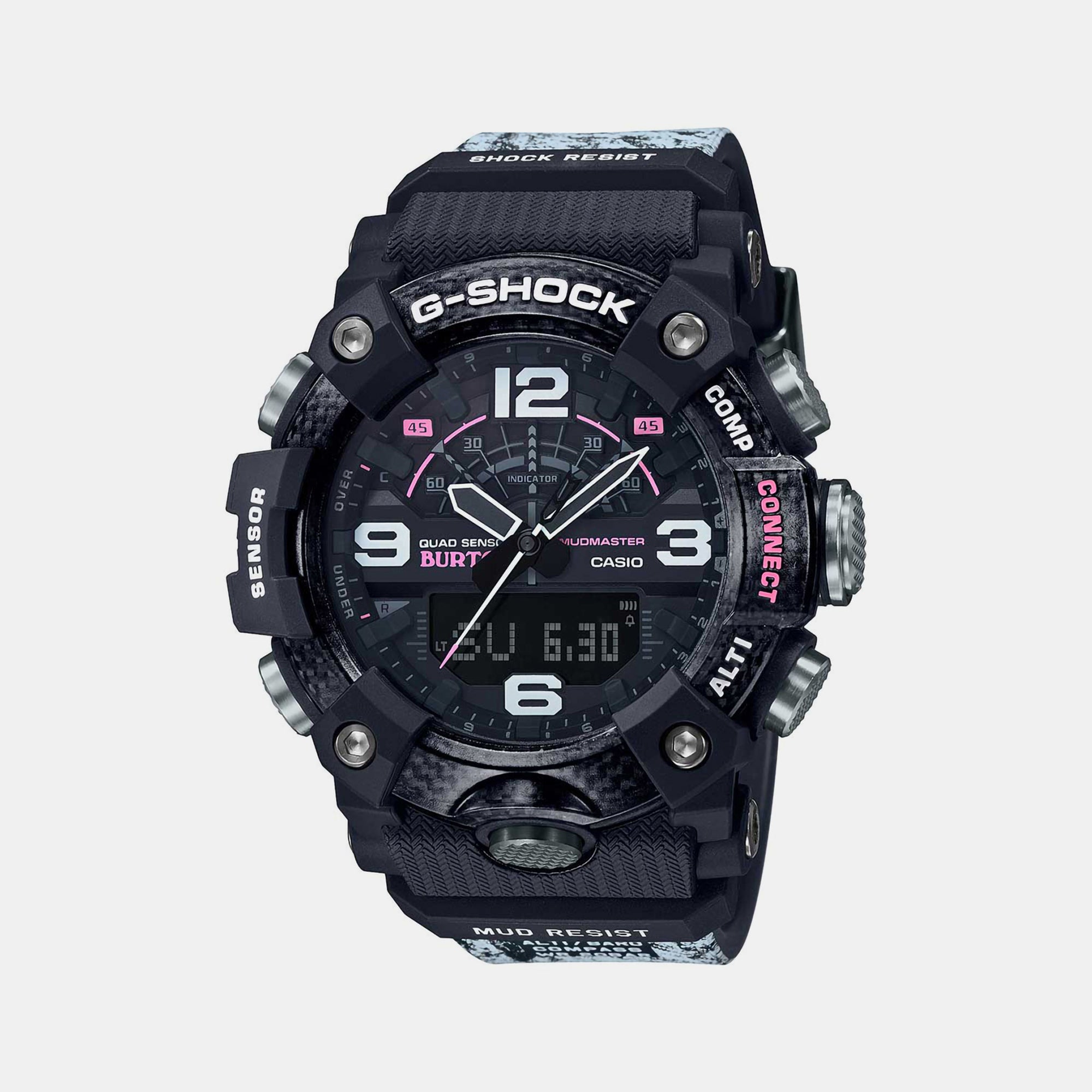 Casio Round Black Analog-Digital watch