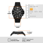 Michael Kors Silicone Black watch