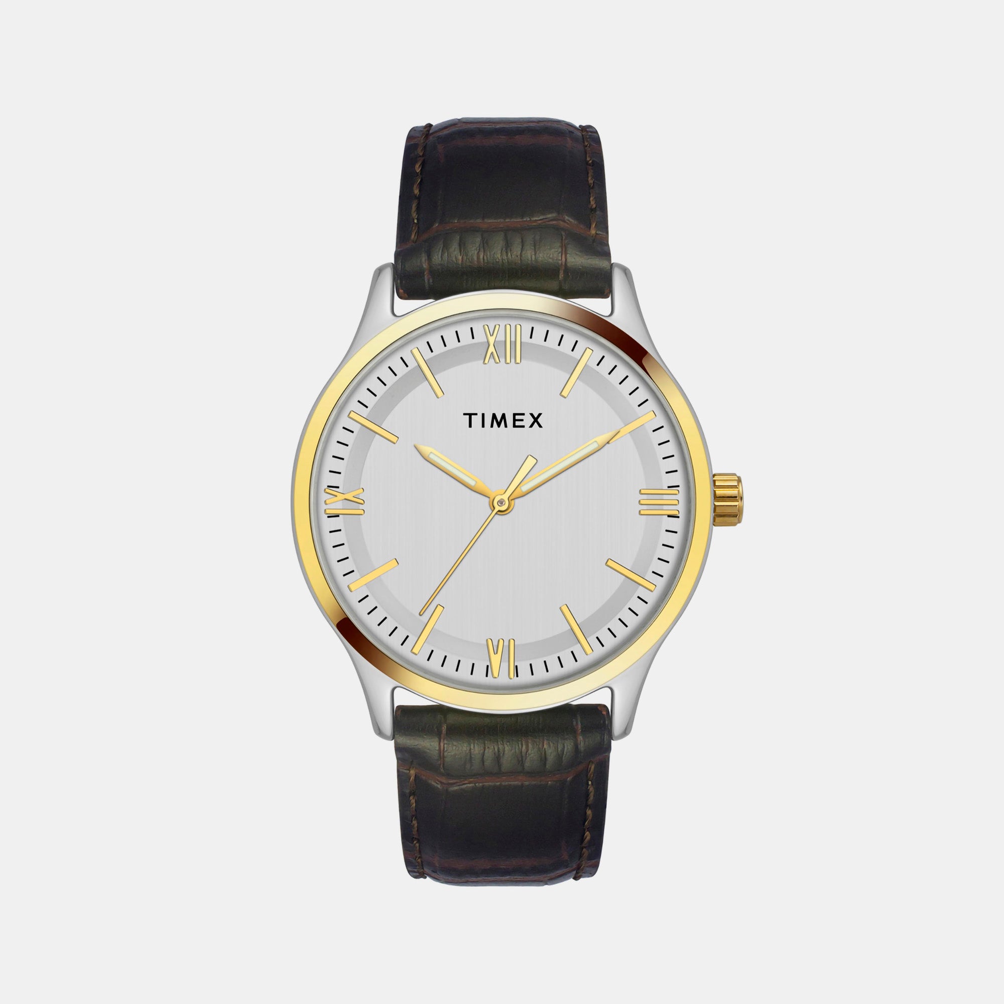 Timex Round Silver Analog watch