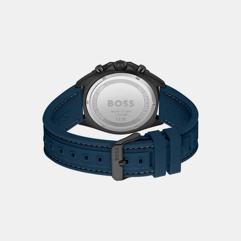 Boss Men Round Black watch