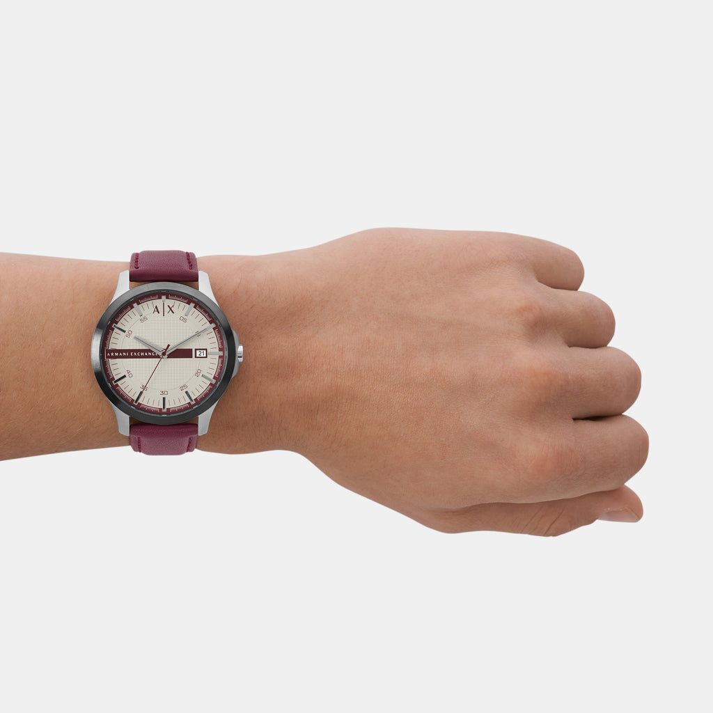 Armani Exchange Round Quartz Analog Men watch