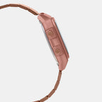 Casio Unisex Square Rose Gold watch
