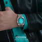 Male Green Automatic Stainless Steel Watch NJ0151-88X