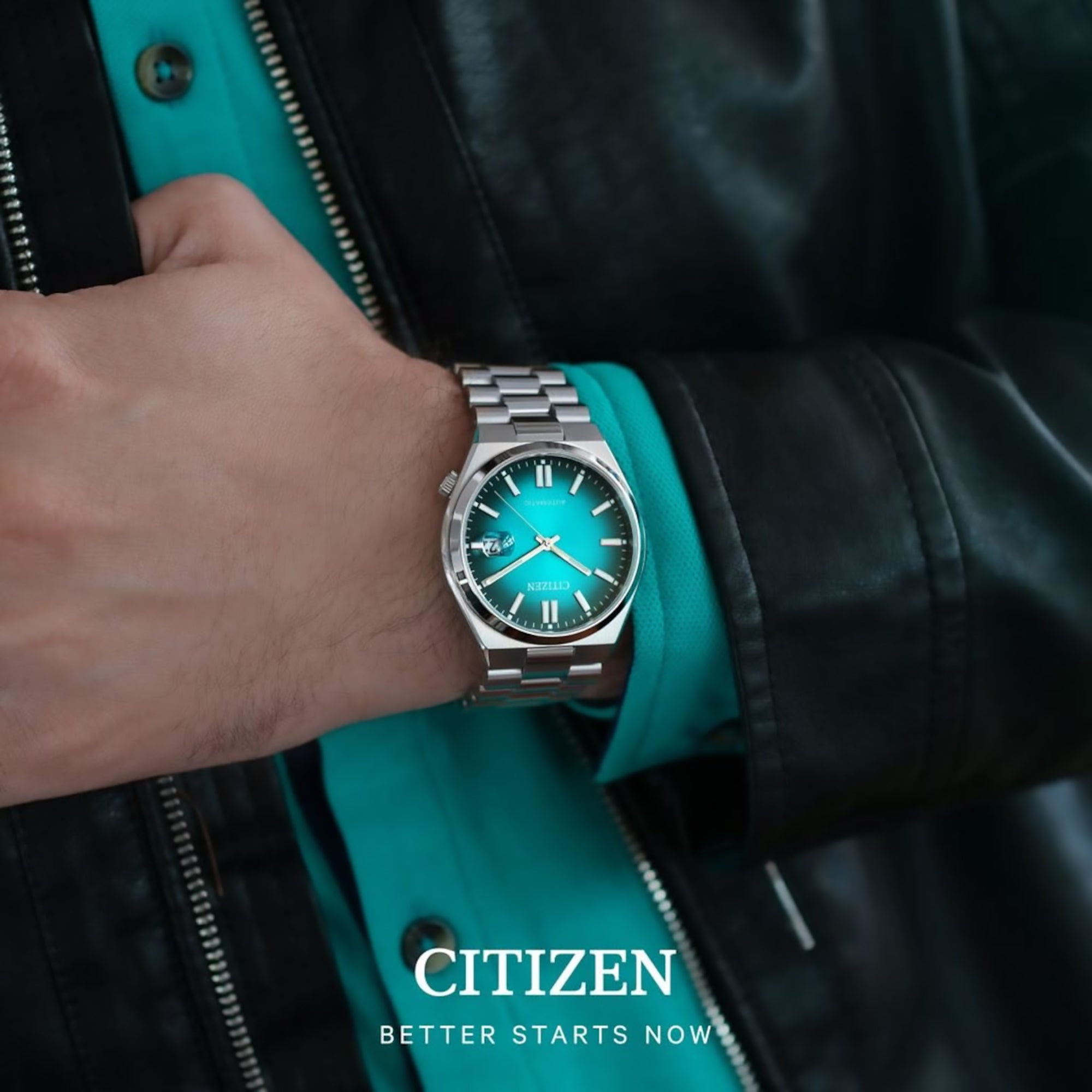 Citizen 40 mm Silver Automatic watch