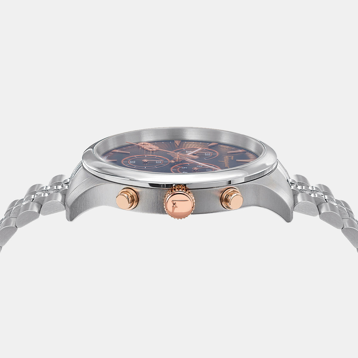 Ferragamo Men Round Blue watch