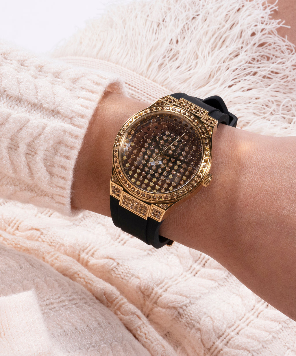 Guess 39 mm Black Quartz watch