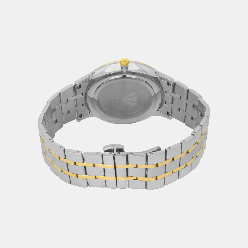 Mont Neo Men Round Silver watch