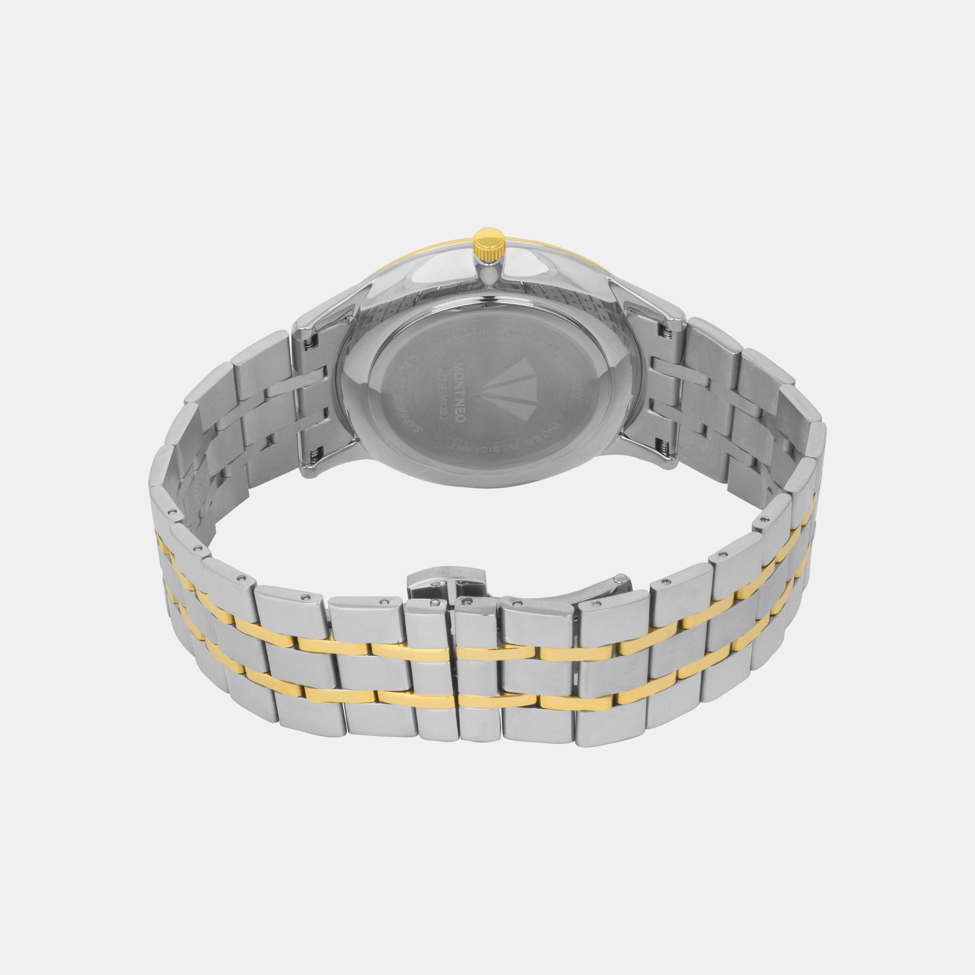 Mont Neo Men Round Silver watch