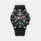 Citizen Round Black Chronograph watch