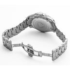 Deep Sea 200 Men Quartz Silver Dial Analog Stainless Steel Watch 860833 41 15 70