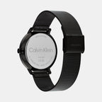 Calvin Klein Unisex Round Black watch