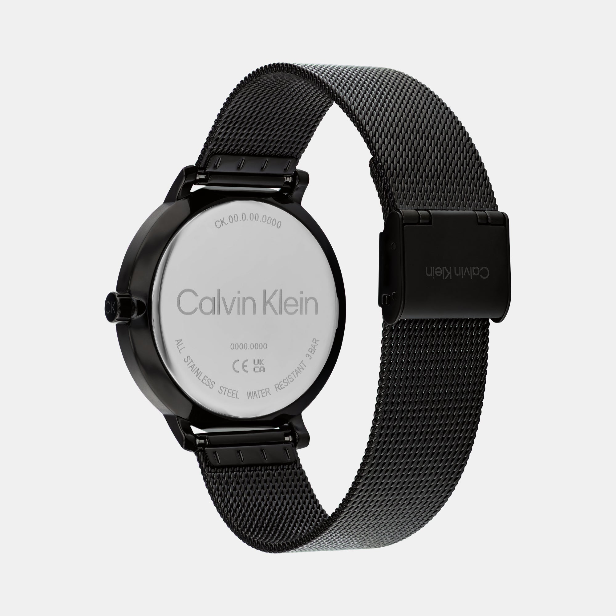 Calvin Klein Unisex Round Black watch