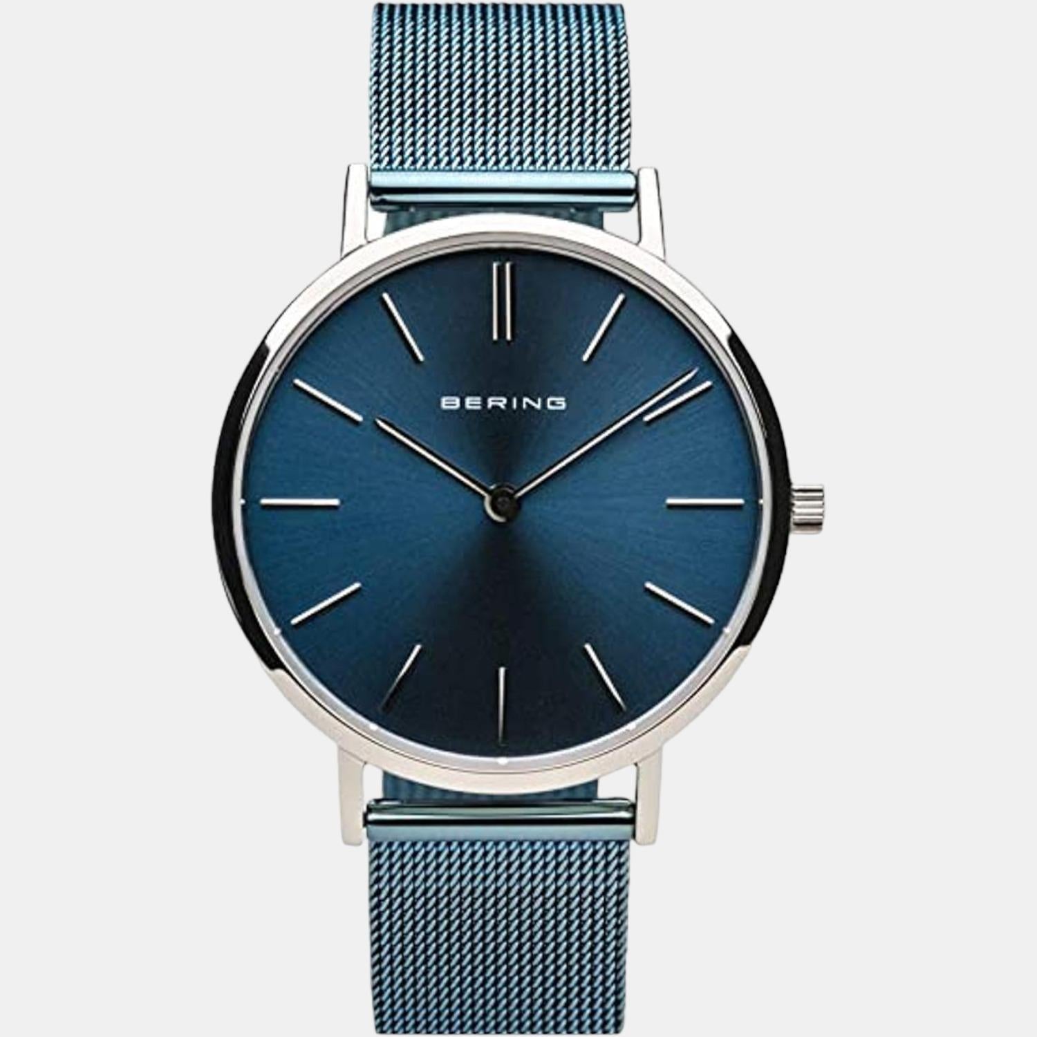 Bering Women Round Blue watch