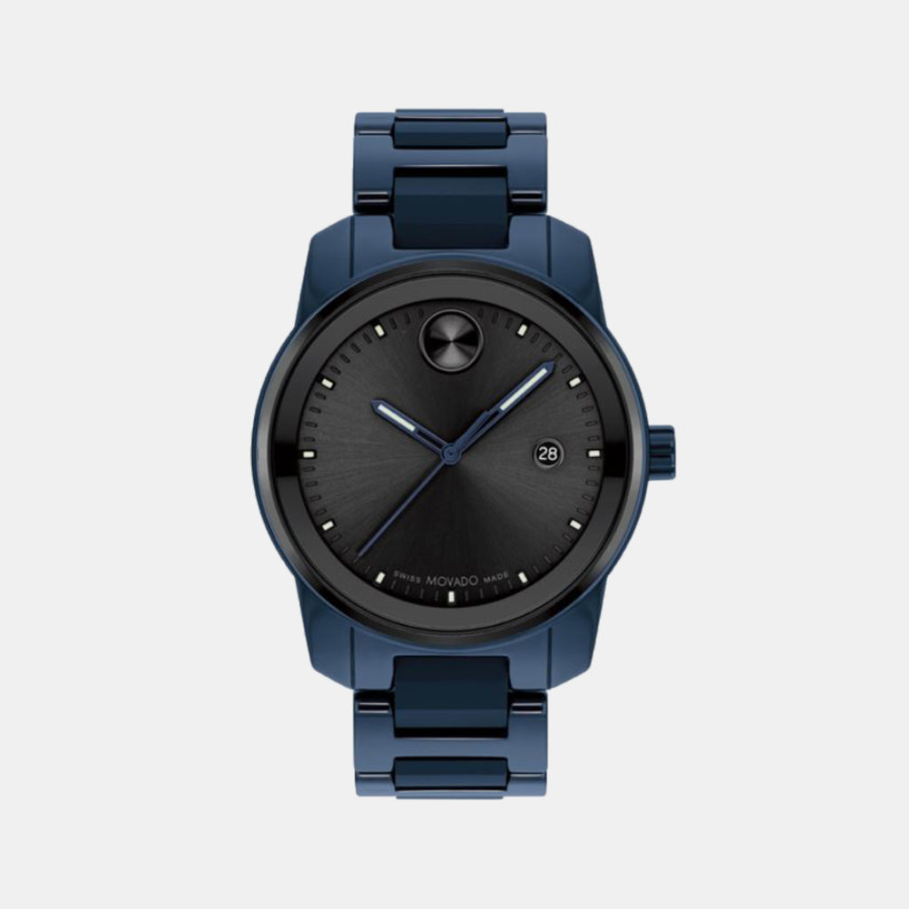 Movado Round Black Analog watch