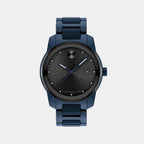 Movado Round Black Analog watch