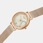 Obaku Women Round Grey watch