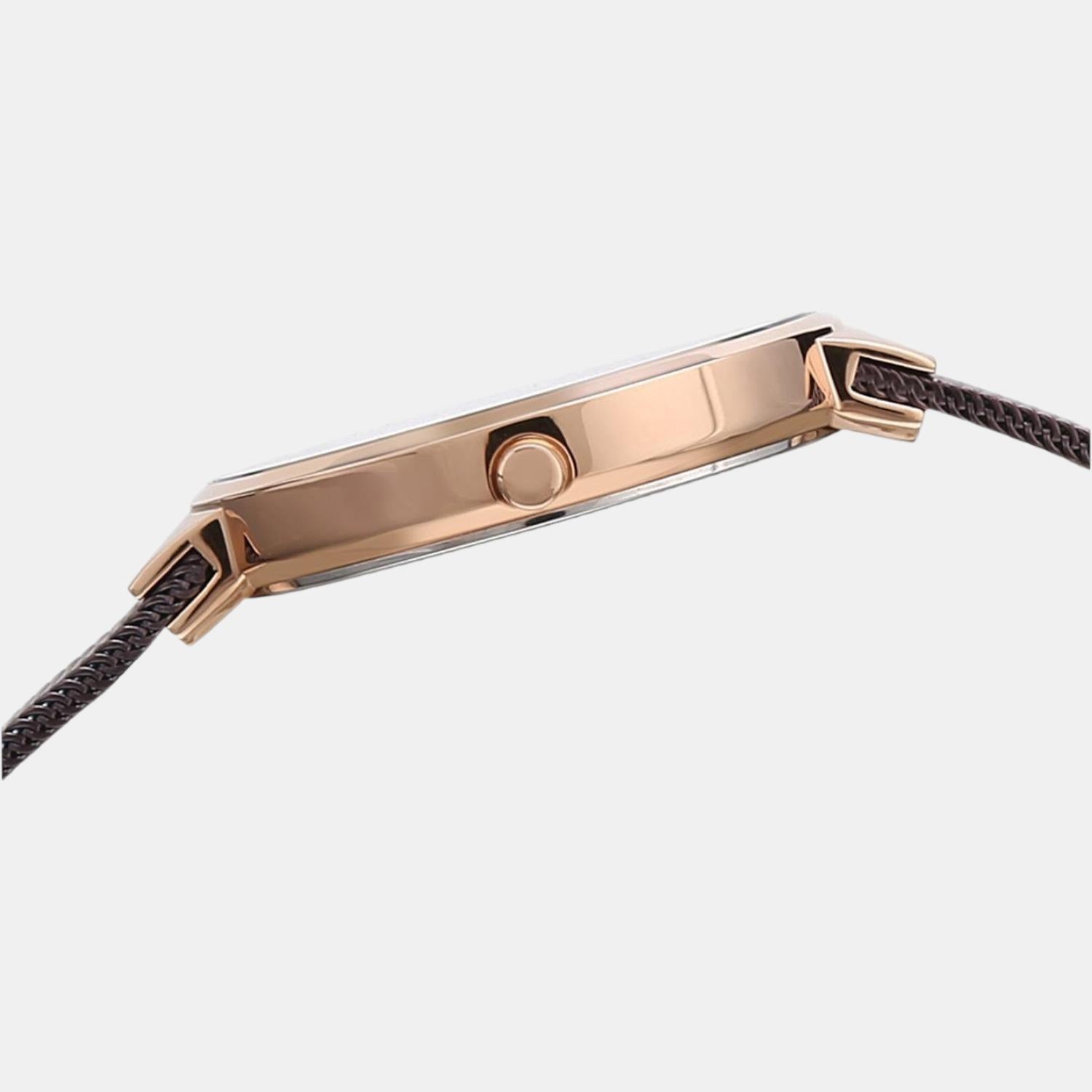 Bering Stainless Steel Round watch