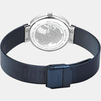 Bering Stainless Steel Round watch