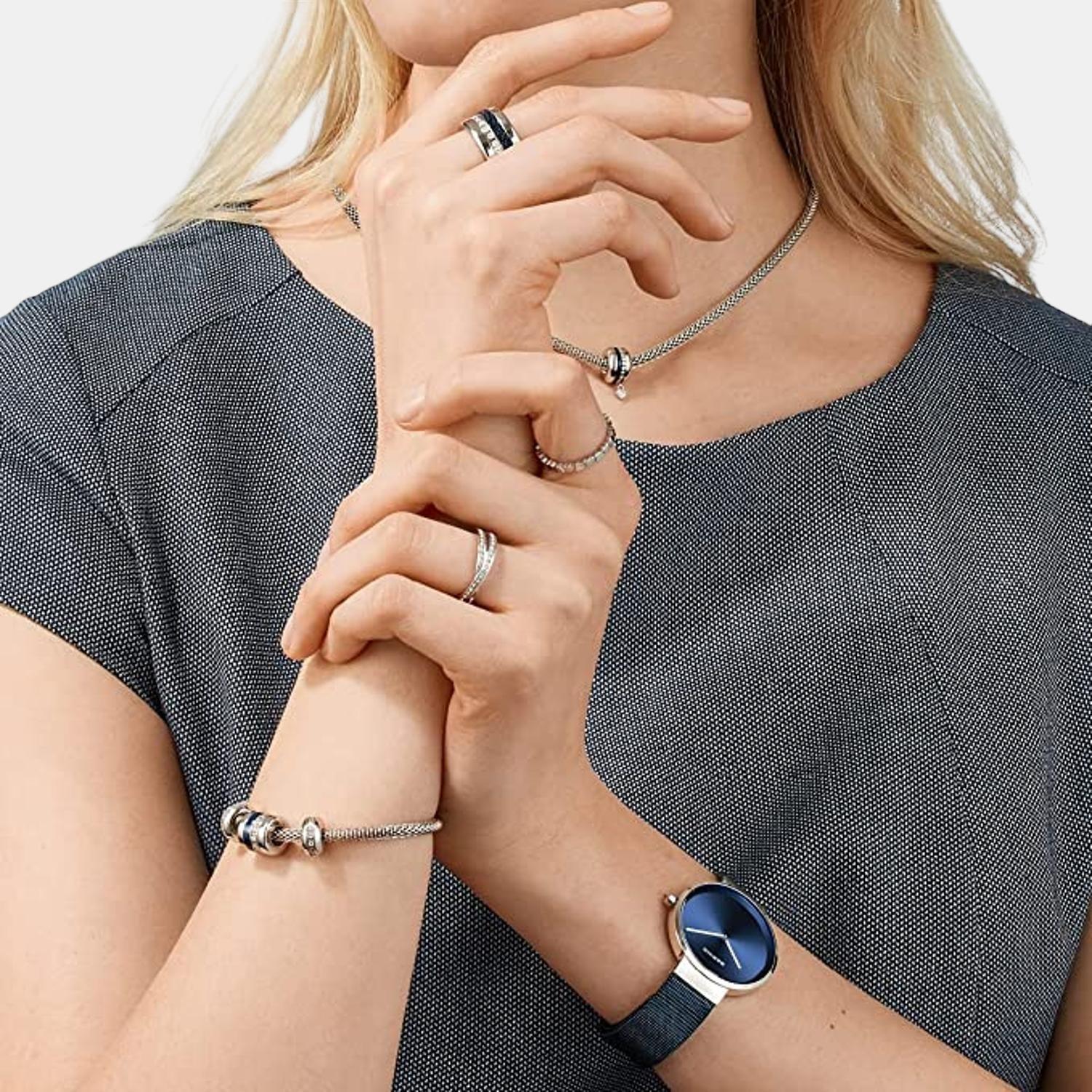 Bering Stainless Steel Blue watch