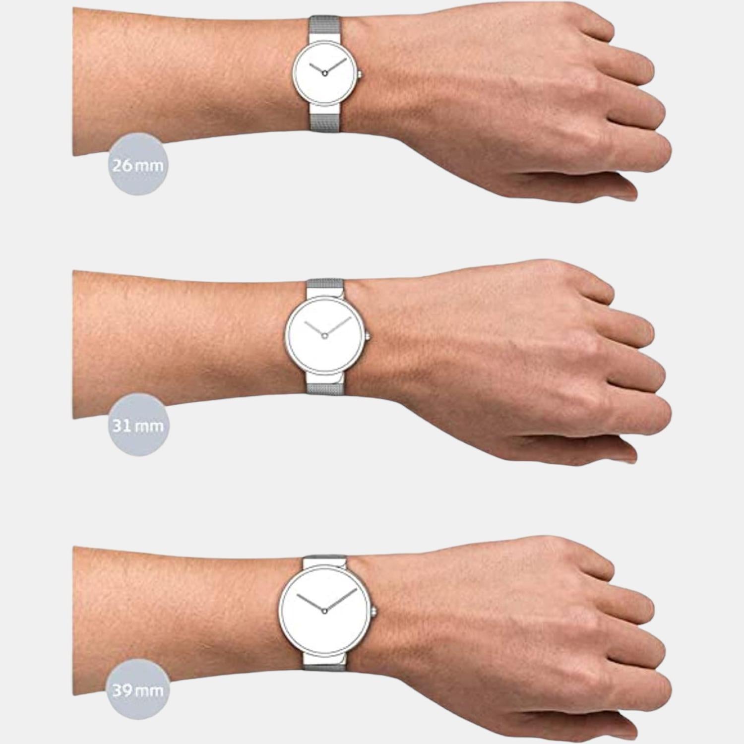 Bering Women Round Green watch