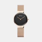 Bering Round Black Analog watch