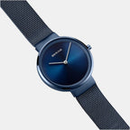 Bering Stainless Steel Round watch