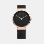 Bering Round Black Analog watch