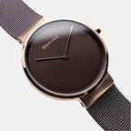 Bering Stainless Steel Round watch