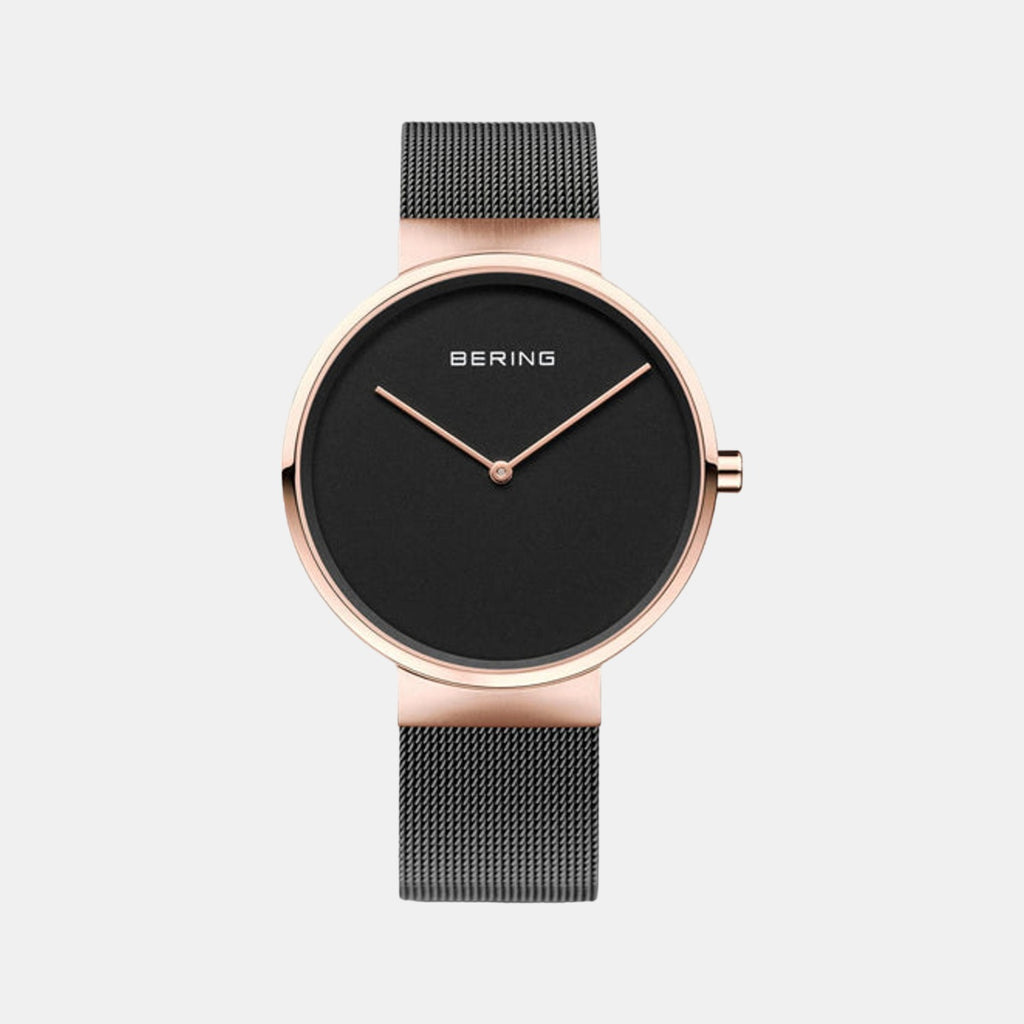 Bering Round Brown Analog watch