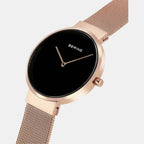 Bering Stainless Steel Round watch