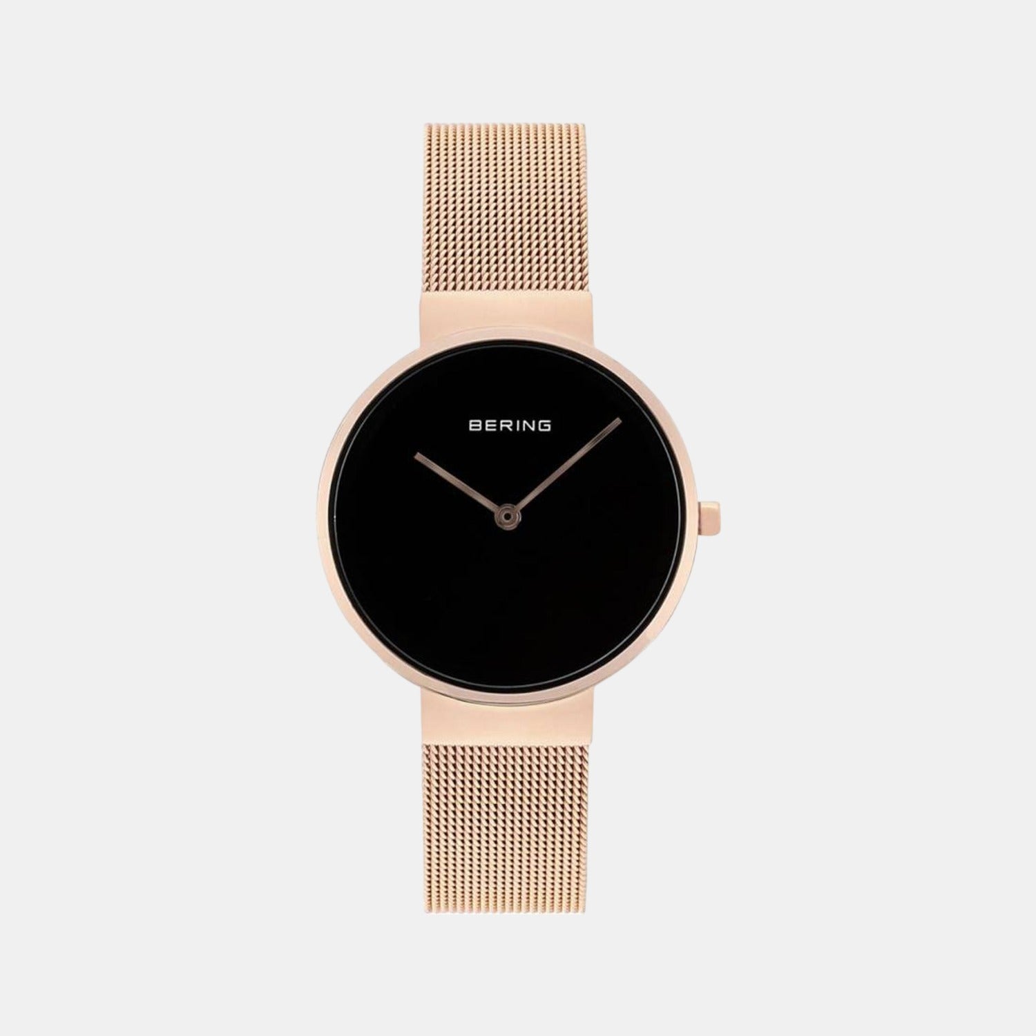 Bering Round Black Analog watch