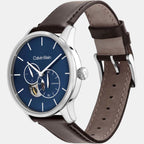 Calvin Klein Men Round Blue watch