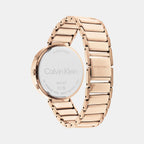 Calvin Klein Women Round Blush watch