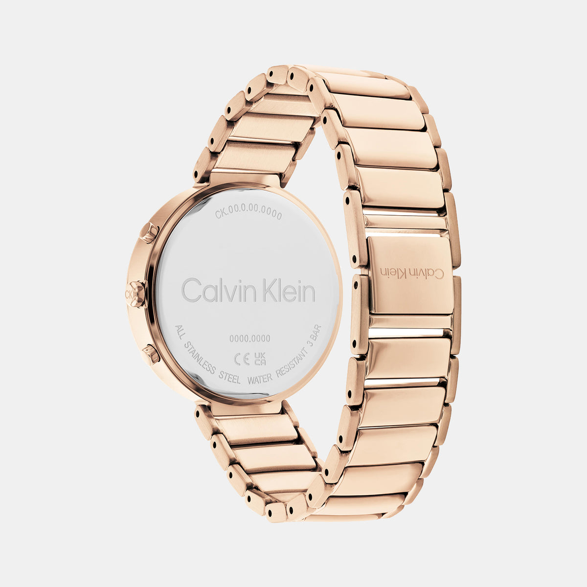 Calvin Klein Women Round Blush watch