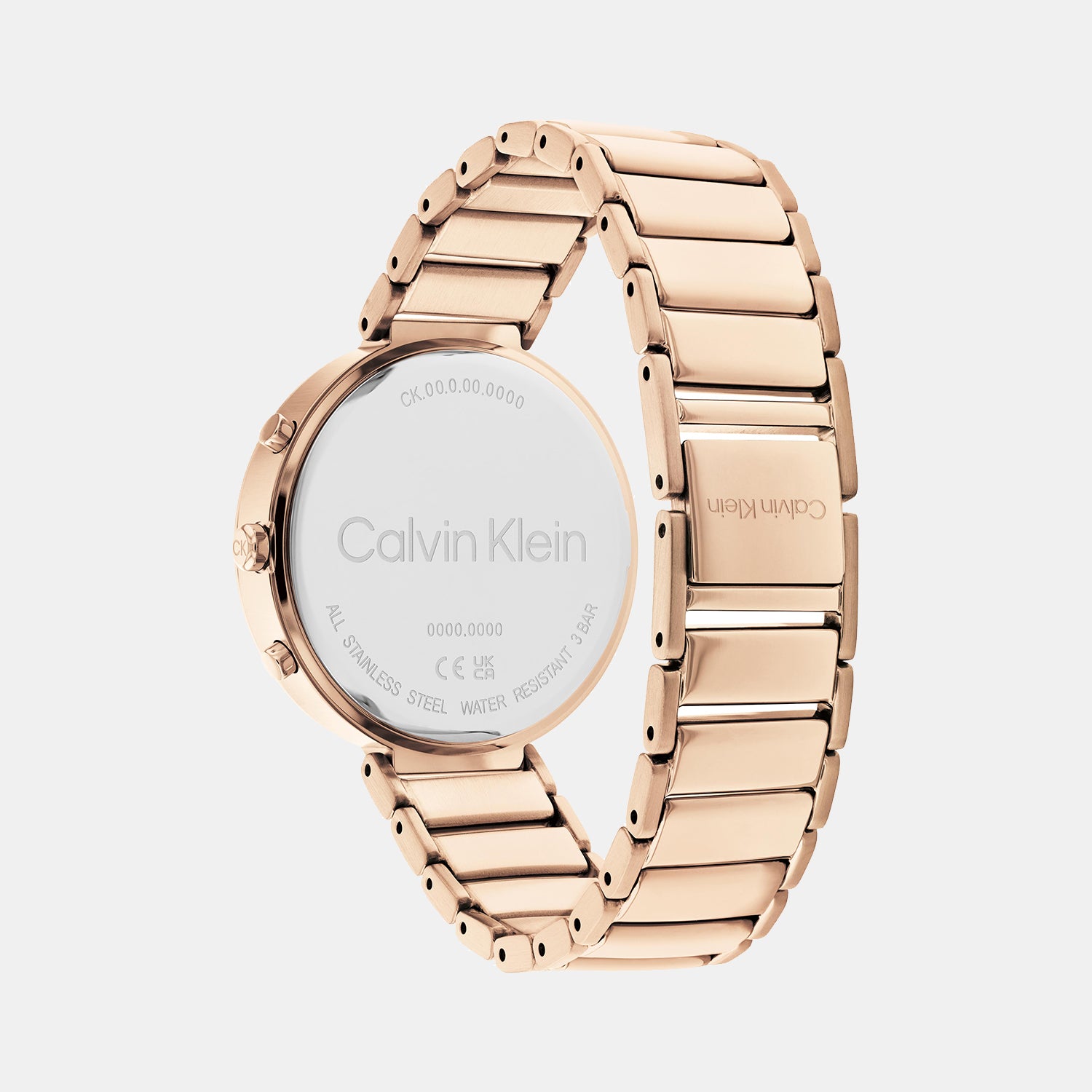 Calvin Klein Women Round Blush watch