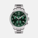 Tissot Round Green Chronograph watch