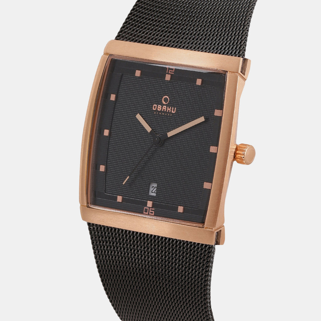 Obaku Stainless Steel Black watch