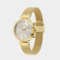 Flawless Women's Silver Chronograph Mesh Watch 1502552