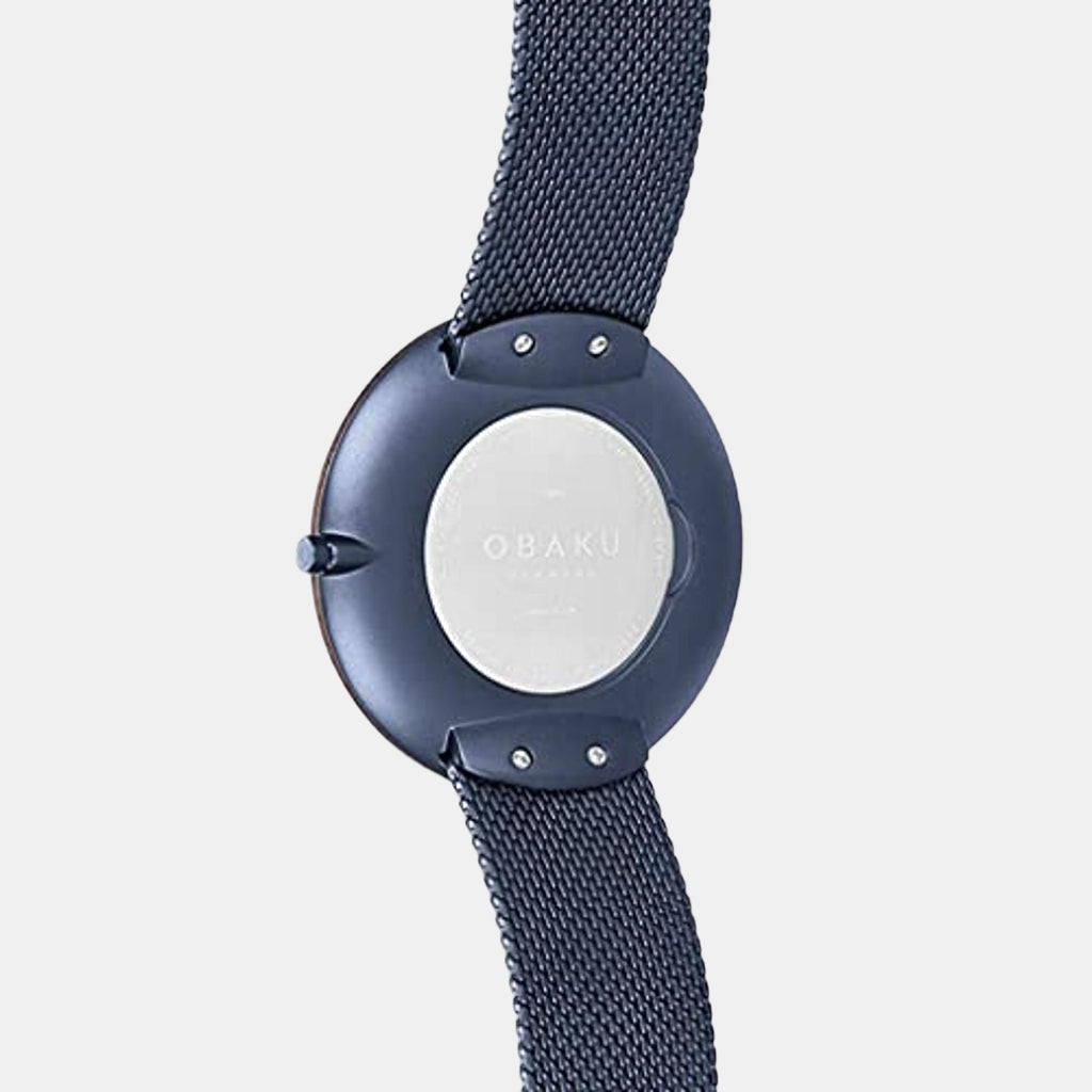 Trae Marine Women Quartz Blue Dial Analog Stainless Steel Watch V245GXLLML