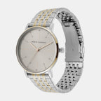 Armani Exchange Women Round Grey watch