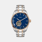 Timex Round Blue Analog watch