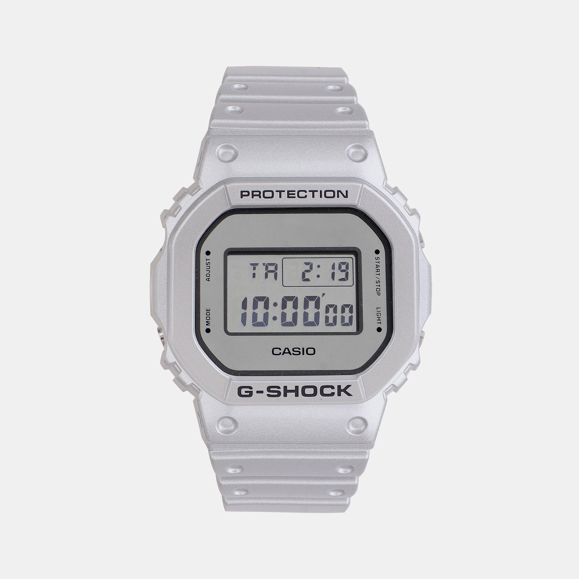 Casio Tonneau Grey Digital watch